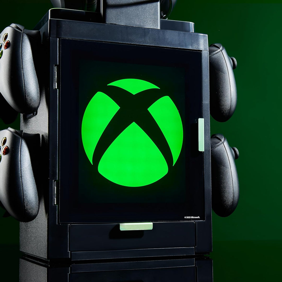 numskull Offizieller Xbox LED-Licht Gaming-Schrank, Controller-Halter und Headset-Ständer für PS4/PS