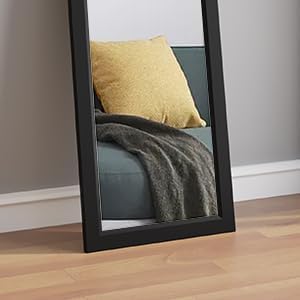 Dripex Wandspiegel 33x119cm Spiegel unbrechbarer Garderobenspiegel Flurspiegel höhenverstellbarer Hä
