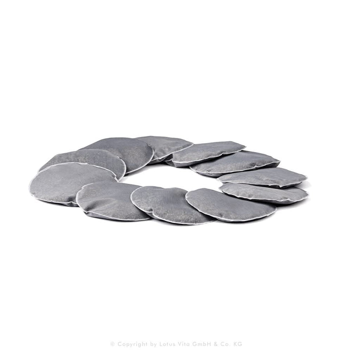 Lotus Vita Kalkfilter Pads Set - 12 Stück - mit Aktivkohle und Ionentauscher