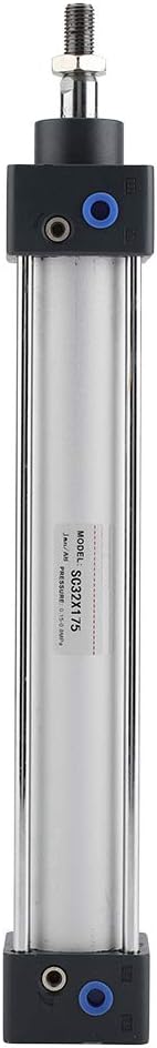 SC Standardzylinder Geschraubte Kolbenstange Pneumatische Druckluftflasche Dual Aktion 32mm Bohrung