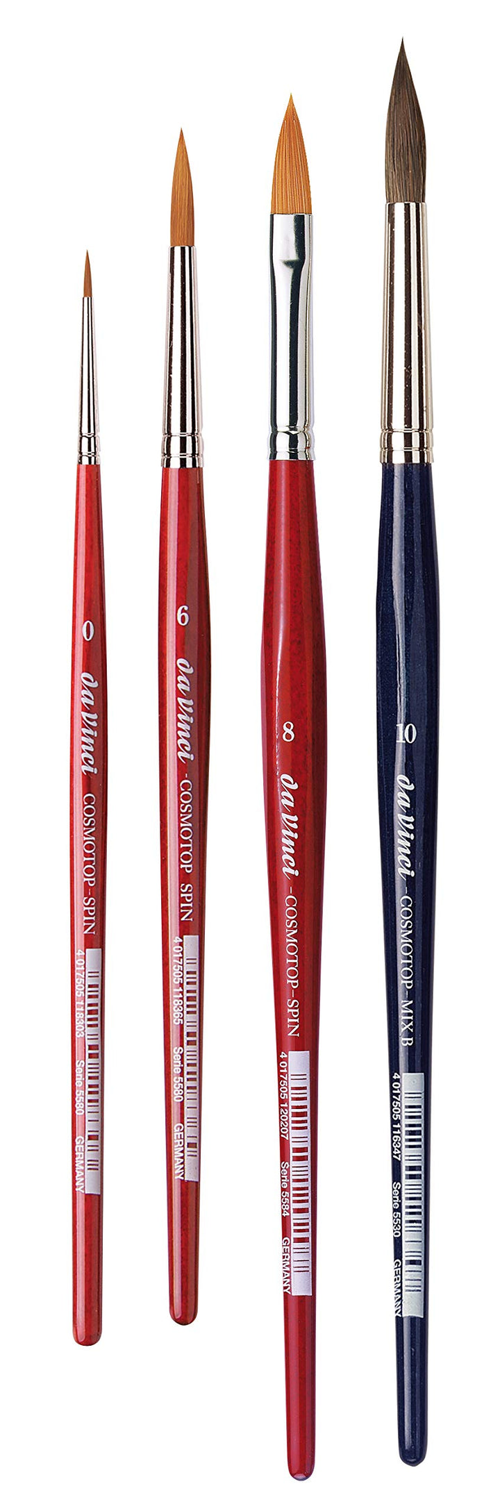 Da Vinci 5231 Aquarellpinsel Cosmotop Mix + Spin Set, Cosmotop Mix + Spin Set