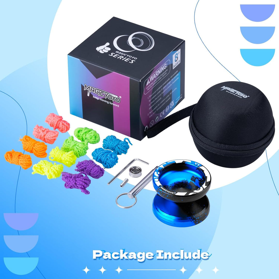 MAGICYOYO Professionelles JoJo V3 Responsive Yoyo für Kinder, Dual Purpose Yo Yo mit Unresponsive Jo