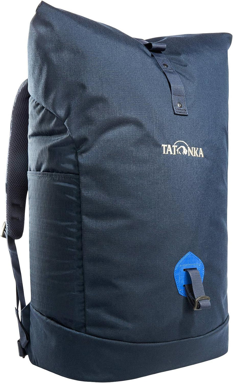 Tatonka 34l Daypack Grip Rolltop Pack - Rucksack mit Rollverschluss und 15 Laptopfach - 34 Liter Nav