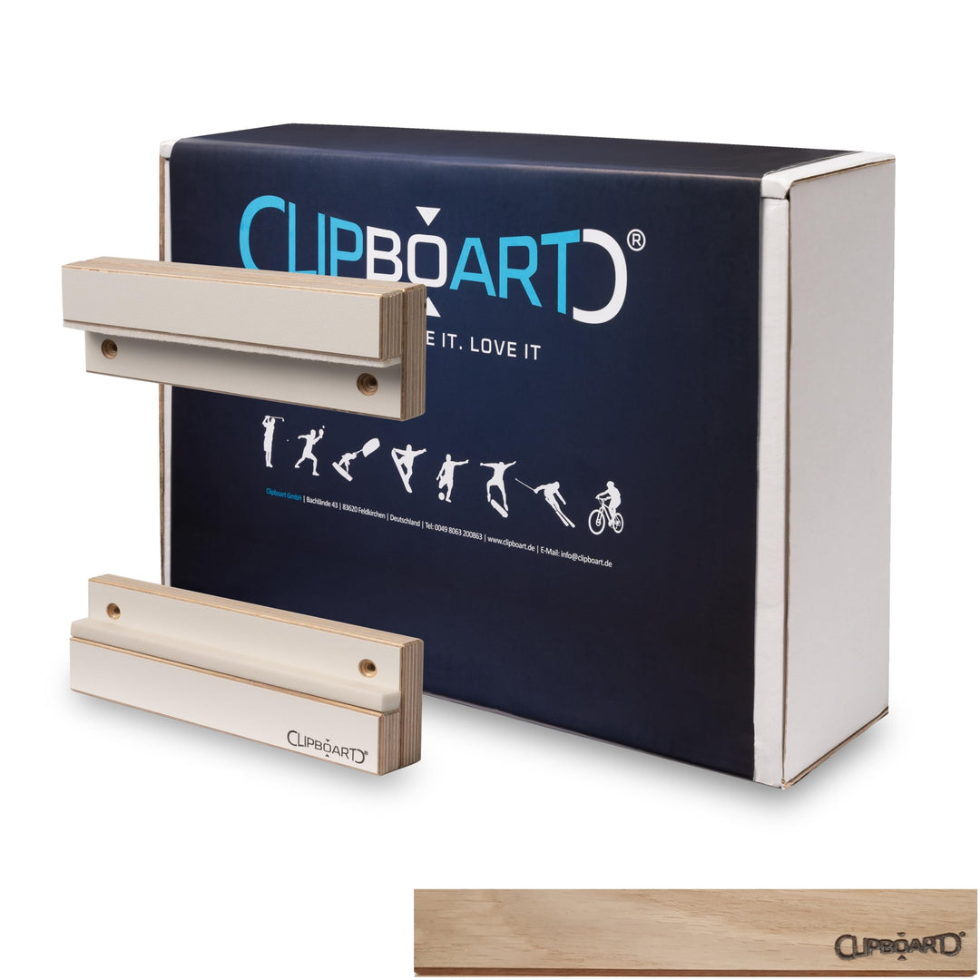 Clipboart® Standard Wandhalterung - Halterung - Snowboard - Wakeboard - Kiteboard - Balanceboard - W