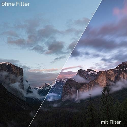 Rollei F:X Pro Verlaufsfilter Soft GND 8 I 100mm Rechteckfilter aus Gorilla-Glas mit Luminance Coati