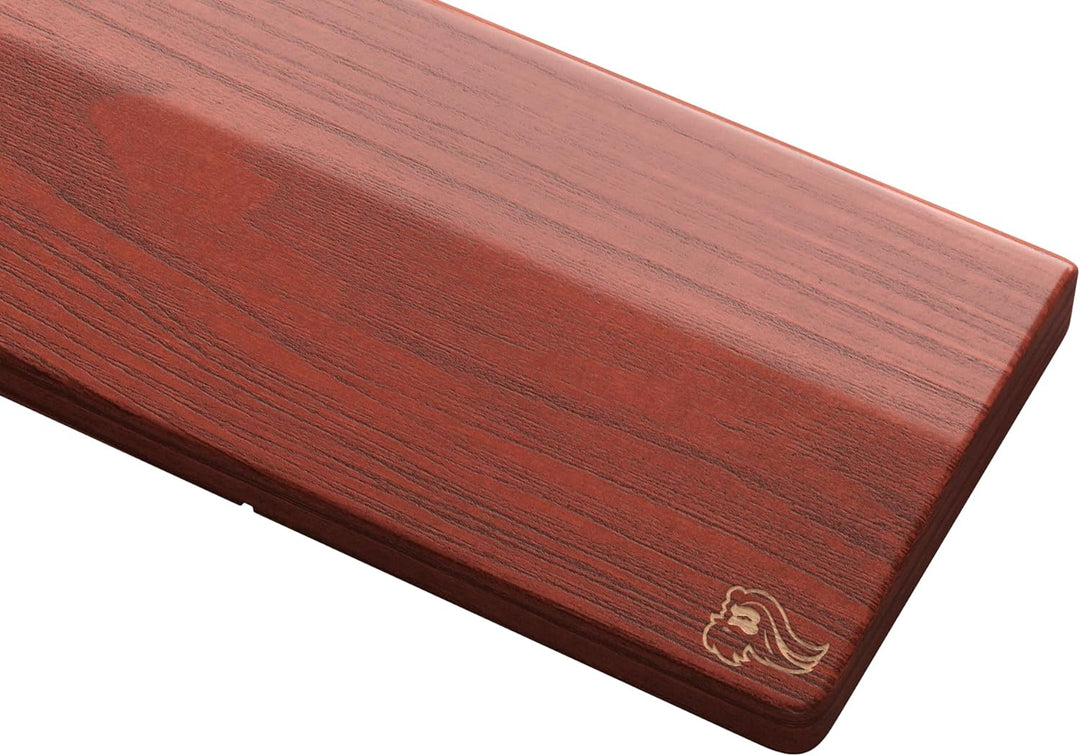 Glorious Gaming Wooden Keyboard Wrist Rest (Full Size) - Weisse Esche, mittelgrobe Maserung, glatte
