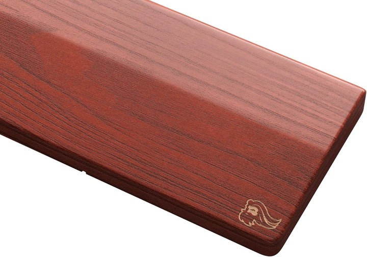 Glorious Gaming Wooden Keyboard Wrist Rest (Kompakt) - Weisse Esche, mittelgrobe Maserung, glatte Ob