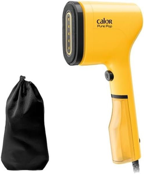 Calor Pure Pop Reise-Dampfglätter, 1300 W, 20 g/min, bereit in 15 Sekunden, einfache und bequeme Bed