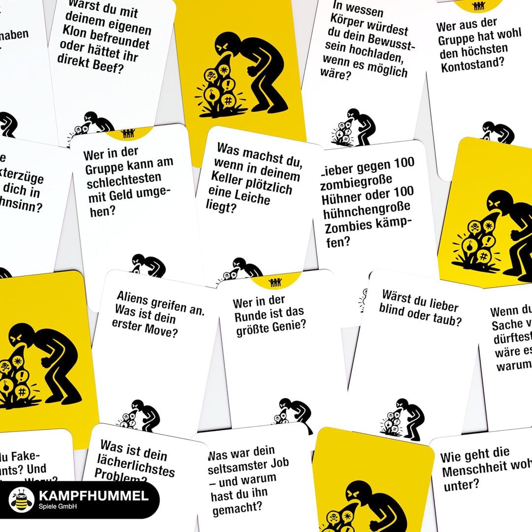 Kampf gegen das Spiessertum LASS ES RAUS! – Das brutale Kommunikationsspiel | Kennenlernspiel für Pa