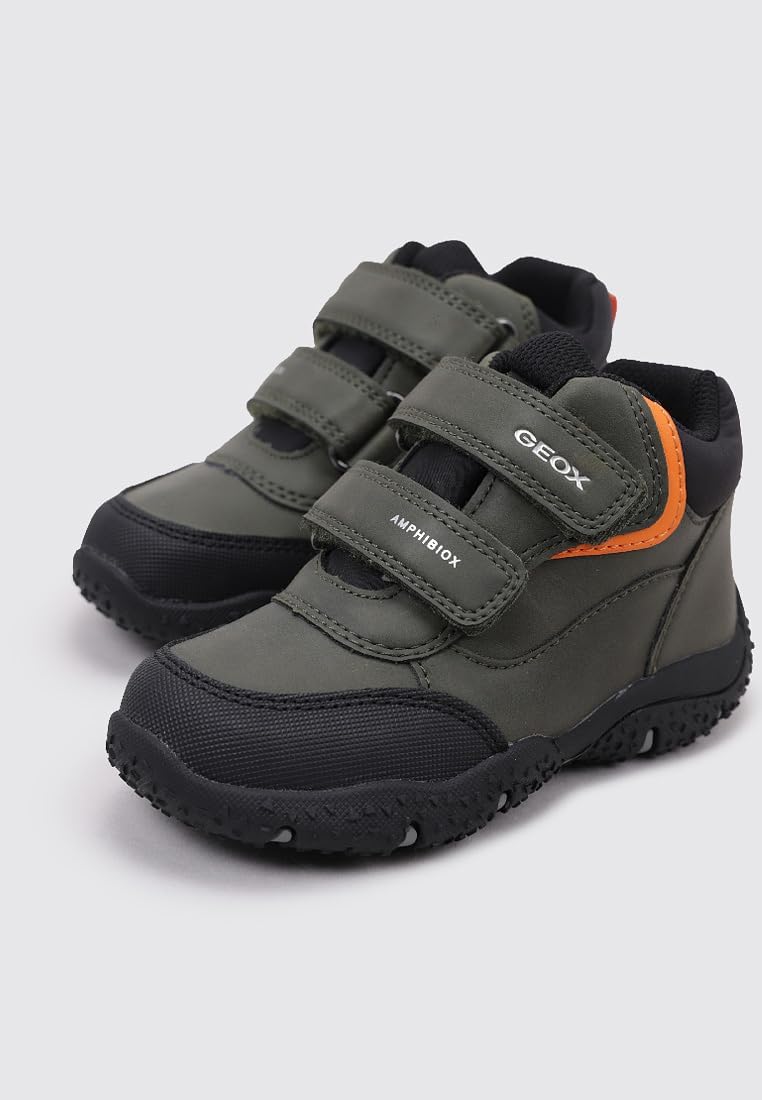 Geox Jungen B Baltic Boy B ABX A Sneaker 20 EU Grün, 20 EU Grün