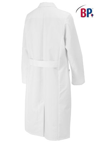 BP 1699-130-21-50n Mantel für Frauen, Langarm, Kragen mit Aufschlag, 205,00 g/m² Reine Baumwolle, we