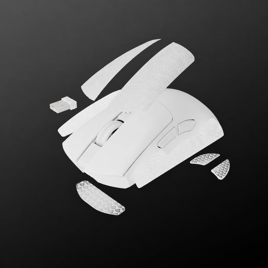 Genesis Zircon 880 Wireless Gaming Maus kabellos Weiss, 12000 DPI Wireless Gaming Mouse, PixArt PAW3