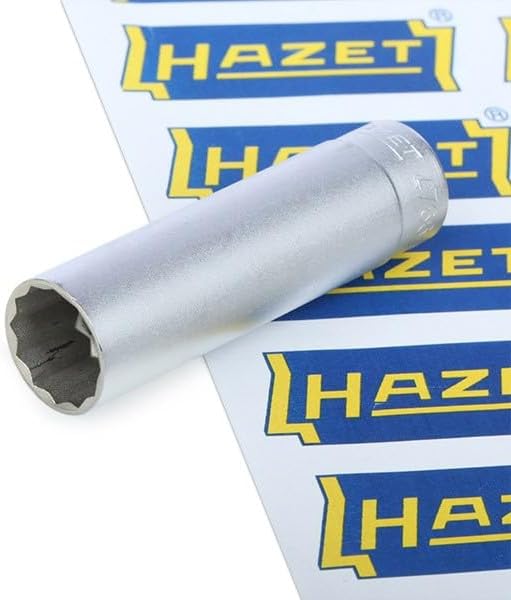Hazet 4766-2 Zündkerzen-Schlüssel, s: 14, Innenvierkant 10 mm (3/8 Zoll)