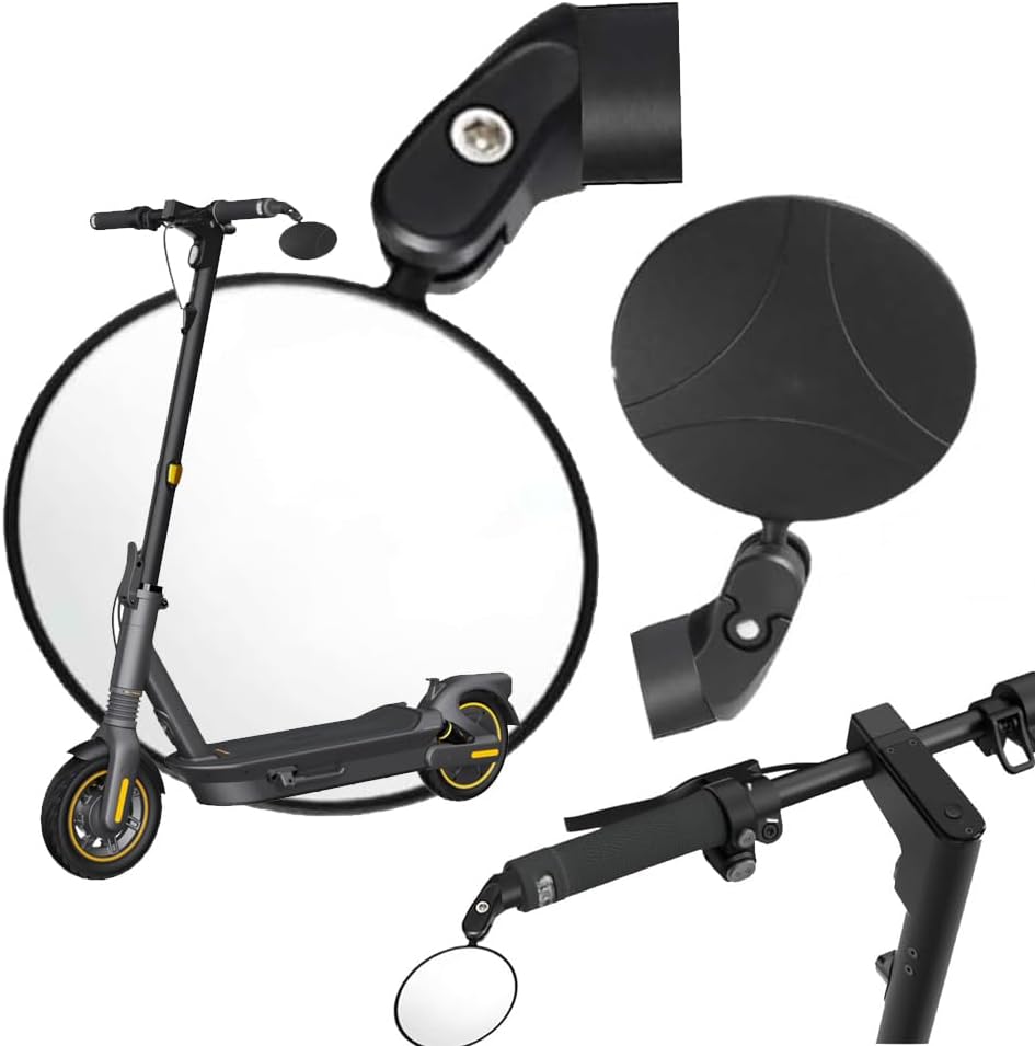 Rückspiegel für Ninebot Blinker E-Scooter MAX G2 D F2 plus E2 Pro | verstellbar 360° drehbar einklap