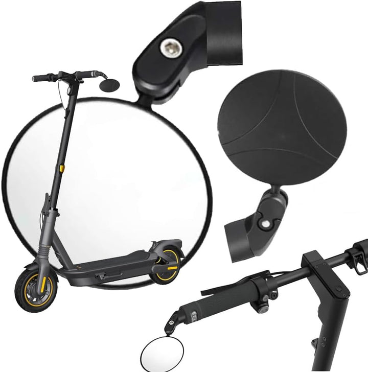 Rückspiegel für Ninebot Blinker E-Scooter MAX G2 D F2 plus E2 Pro | verstellbar 360° drehbar einklap
