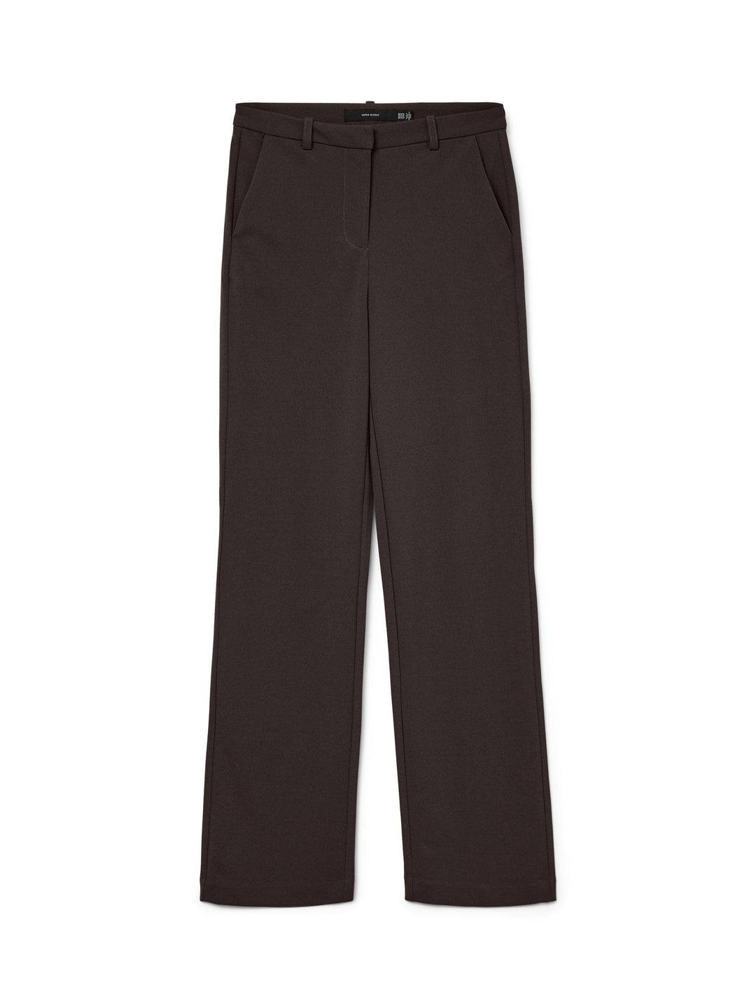 VERO MODA Female Hose VMZAMIRA Mittlere Taille Hose XS / 34L Chocolate Torte, XS / 34L Chocolate Tor
