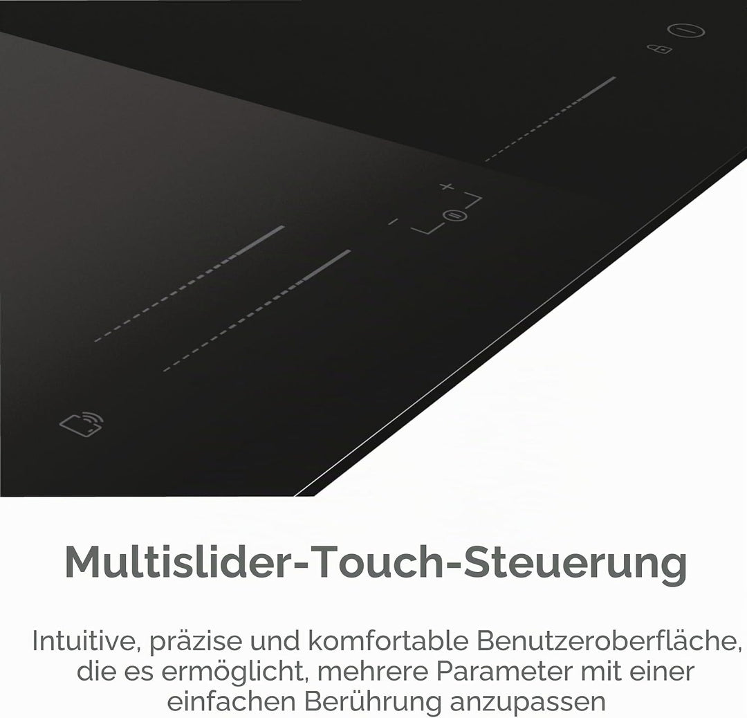 Haier SERIE 2 HAIDSJ63MC Induktionskochfeld/Multi Slider-Bedienung und Wi-Fi-Funktion (hOn App) / 3
