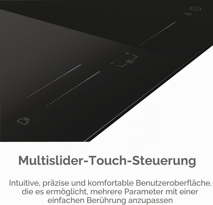 Haier SERIE 2 HAIDSJ63MC Induktionskochfeld/Multi Slider-Bedienung und Wi-Fi-Funktion (hOn App) / 3