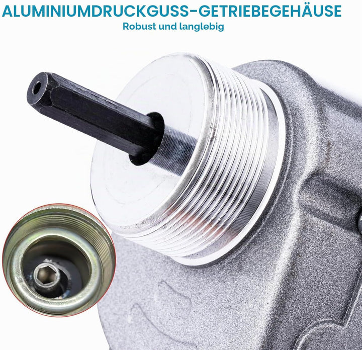 KATSU FIT-BAT 21V Brushless Akku Betonrüttler Betonverdichter Betonwerkzeuge Bürstenloser mit 4,0Ah-