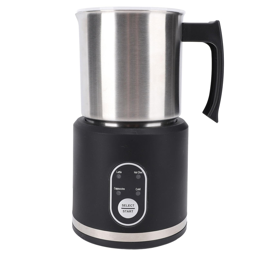 Ejoyous Milchaufschäumer Elektrisch 4 in 1, Edelstahl, 150-250ml, Antihaftbeschichtung, Spülmaschine