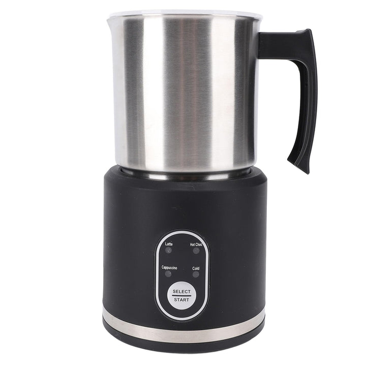 Ejoyous Milchaufschäumer Elektrisch 4 in 1, Edelstahl, 150-250ml, Antihaftbeschichtung, Spülmaschine