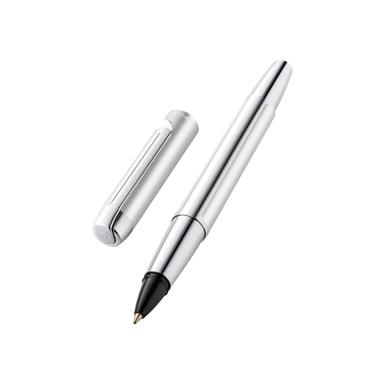 Pelikan 952010 Tintenroller Pura R40, silber Silver 1 Stück (1er Pack) Pelikan 952010, Silver 1 Stüc
