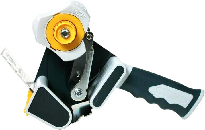 ARLI K206B Twincore Handabroller mit Bremse - Effizientes Paketband Abrollen für Rollen mit 66m, 132
