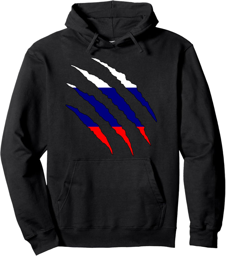 Russische Flagge Russland Pullover Hoodie