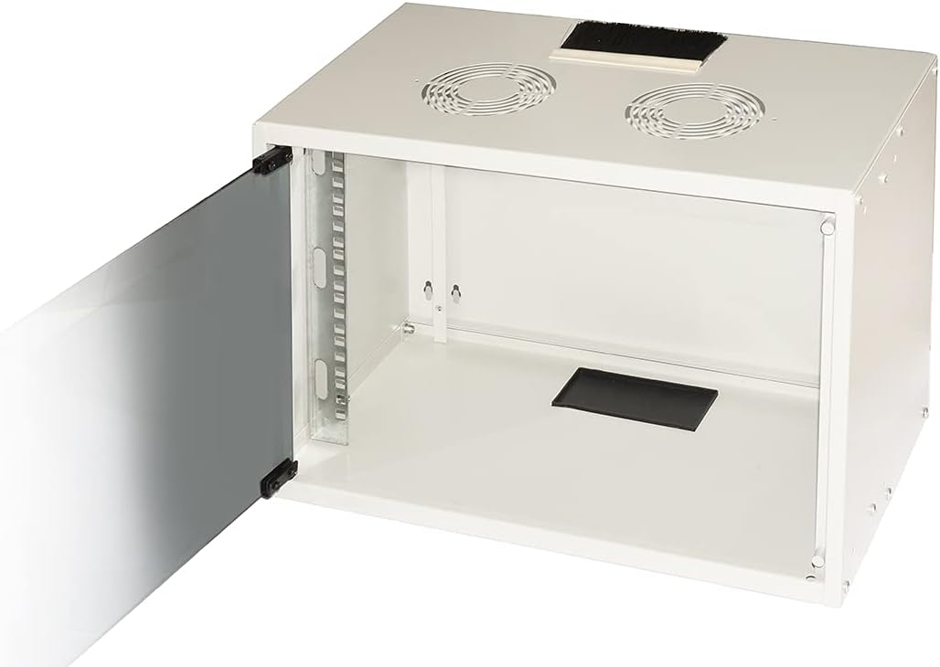 LK1907U30E Schrank Rack 19 Zoll (39 cm) zerlegt 6 Wand-Einheiten für Netze (H) 370 x (L) 540 x (T) 3