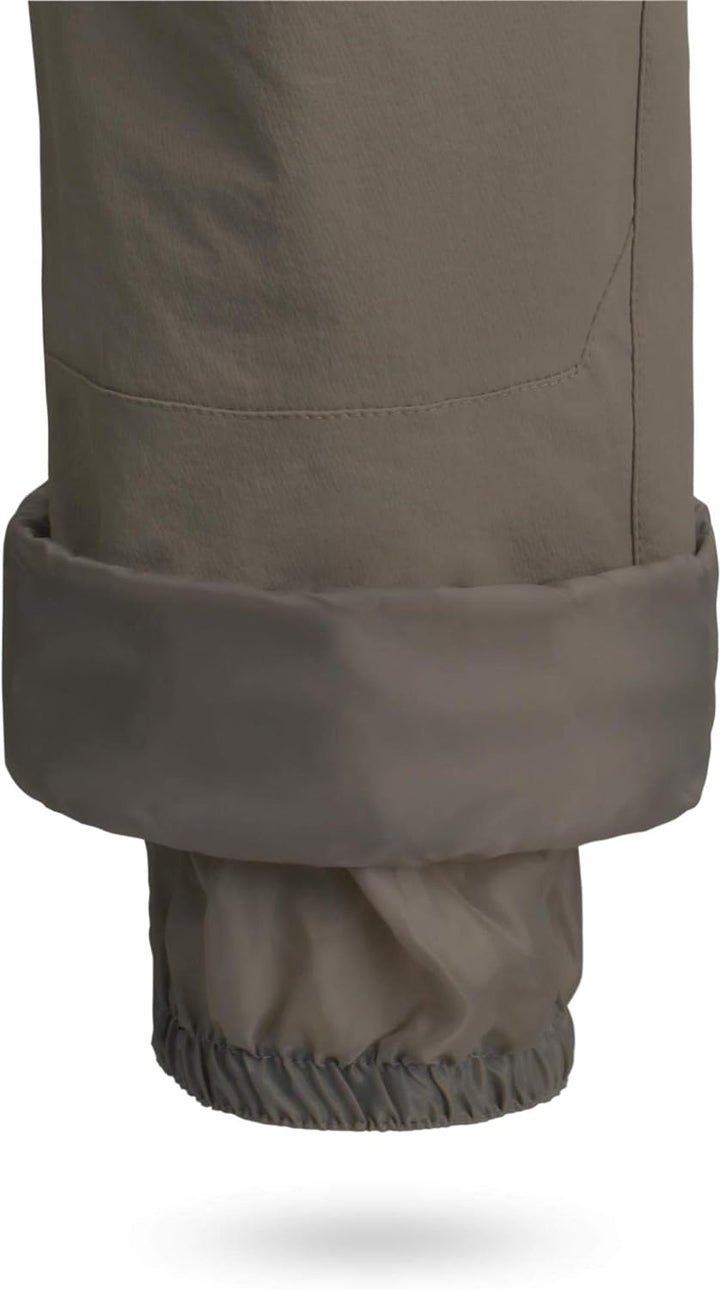 normani Outdoor Sports Herren Winter Softshellhose gefüttert mit abnehmbaren Hosenträgern und 4-Wege