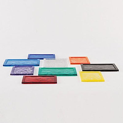 Kartell 01210B4 Dune Tablett, Plastik, kristall, 55 x 38 x 3 cm Grande Cristallo, Grande Cristallo