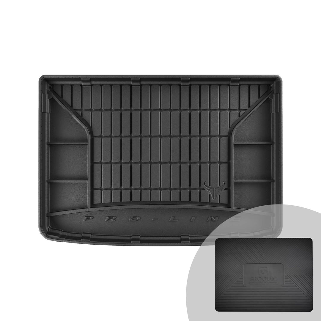 FROGUM ProLine 3D Gummimatte Exklusive Auto Kofferraummatte Kofferraumwanne für Mini Clubman II ab 2
