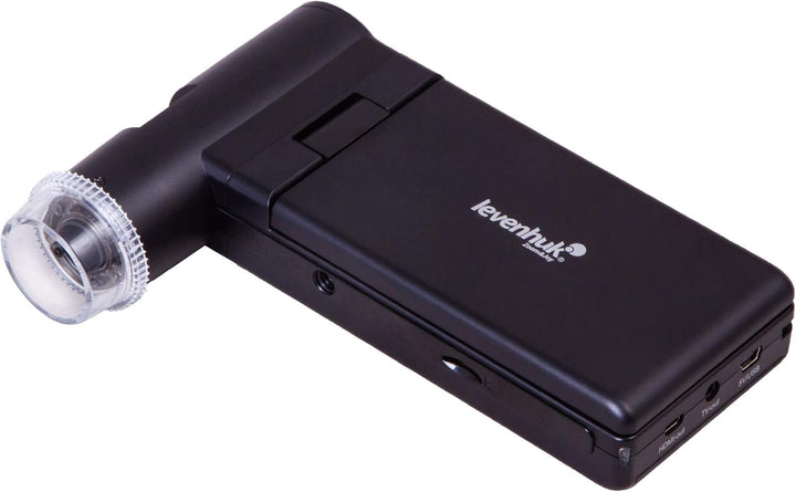 Levenhuk DTX 700 Mobi Kabelloses Tragbares Digitalmikroskop mit 10- bis 1200-Fachem Zoom, Windows- u