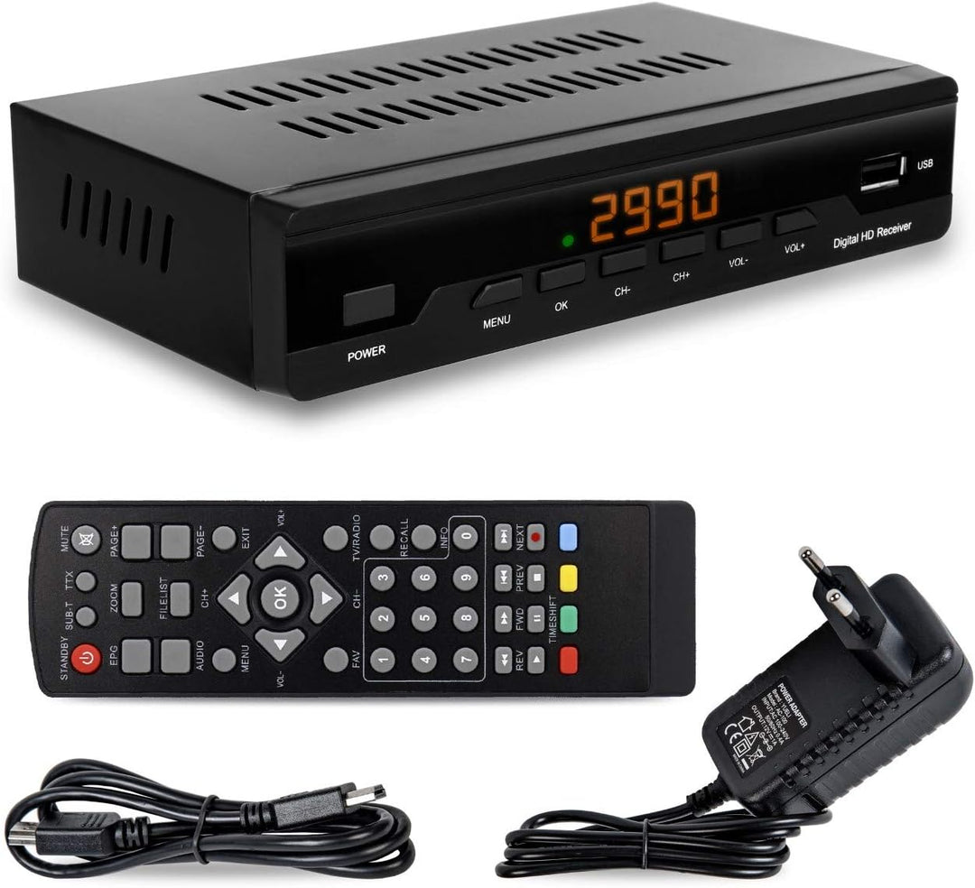 Kabelreceiver Kabel Receiver Receiver für digitales Kabelfernsehen 2990 Combo DVB-C HDTV,DVB-C / C2