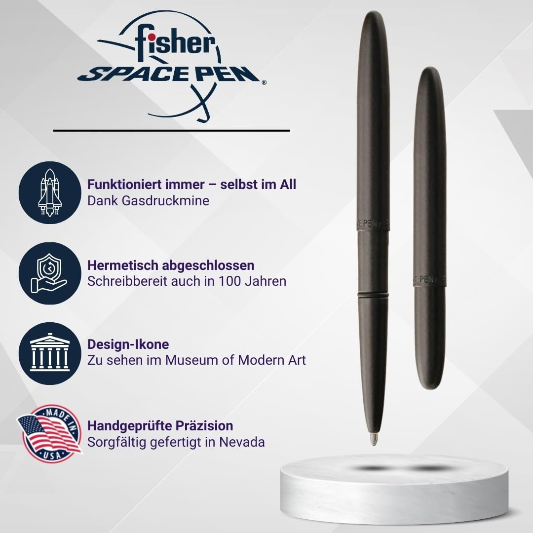 FISHER SPACE PEN bullet black, 1 Stück (1er Pack)