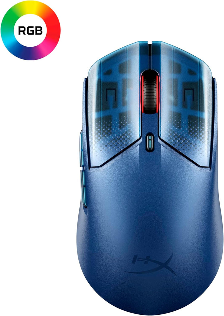 HyperX Pulsefire Haste 2 S Kabellose Gaming-Maus, Magnesiumgehäuse, Ultra-leicht, 64 g, Akku 120 h,