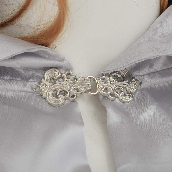 GRACEART Damen Cape Umhang Mit Kapuze Mittelalter Mantel Lang Halloween kostüm Für Hochzeit Braut Ab