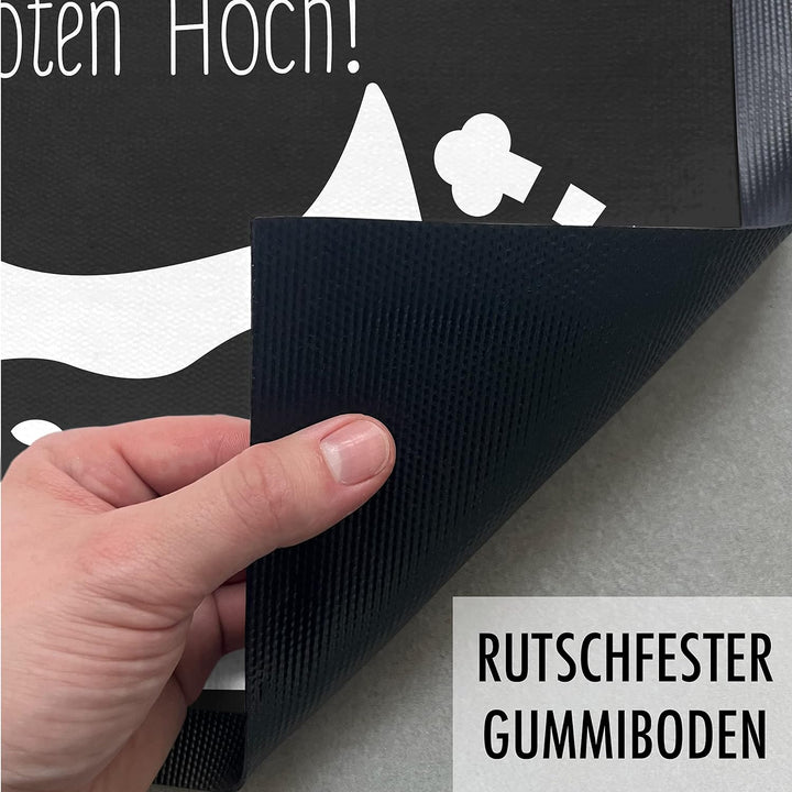 Trendation - Lustige Katzen Fussmatte Geschenk Pfoten Hoch Katzenbesitzer 60x40 cm