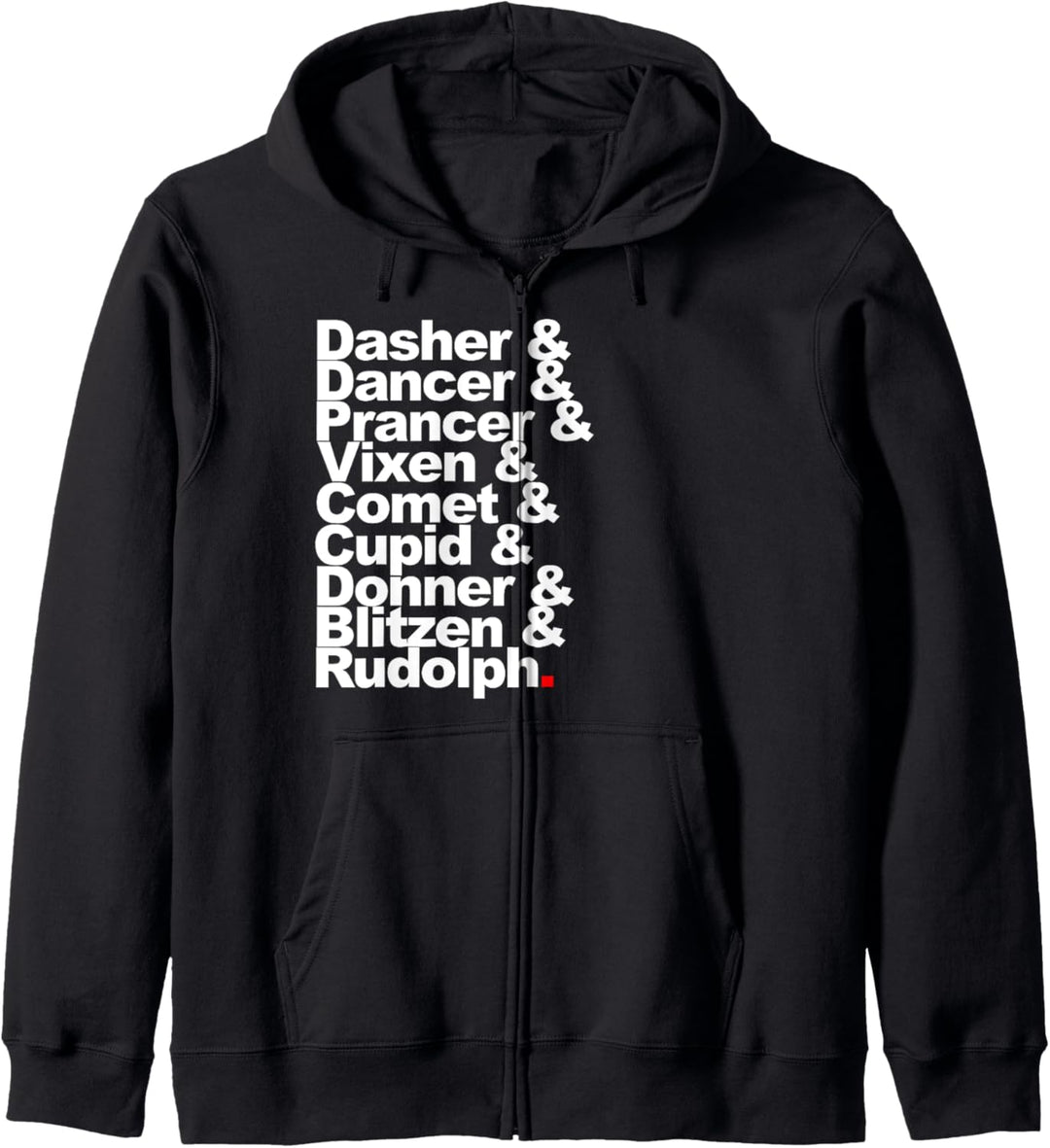 Weihnachtsmann Rentier lustig Weihnachten Kapuzenjacke
