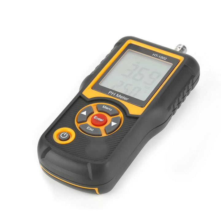 Ht-1202 Hochpräzises Digitales Ph-Meter Wasserqualitätstester Ph-Tester Temperaturmesser 0~14Ph Wass