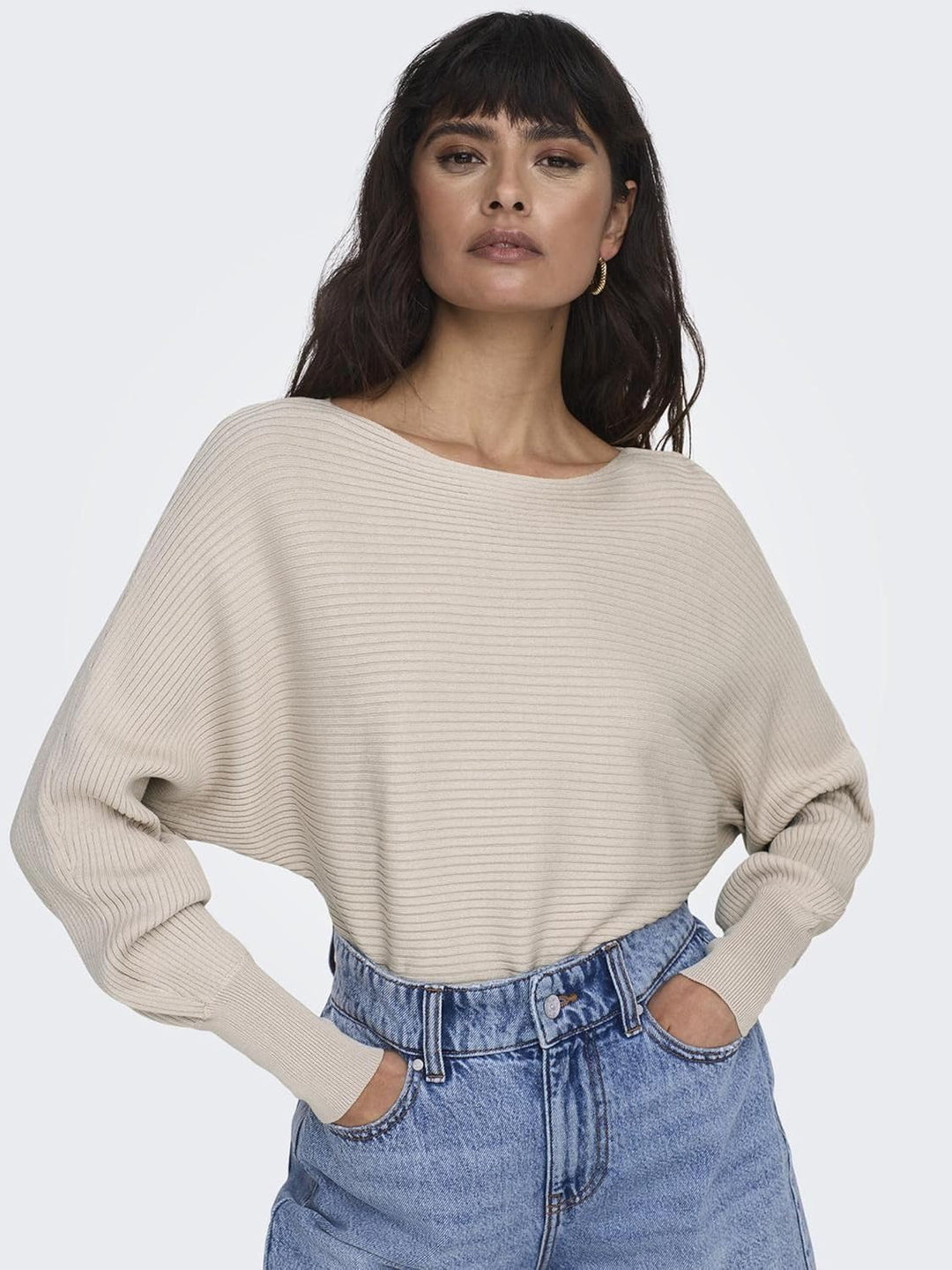 ONLY Female Strickpullover ONLADALINE Strickpullover XS Grau (Pumice Stone), XS Grau (Pumice Stone)