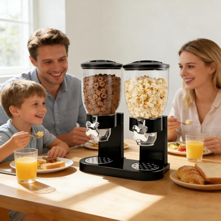 Cereal Dispenser Countertop 2L, Lebensmittelspender aus Kunststoff,Cereal Dispenser & Cornflakes Spe