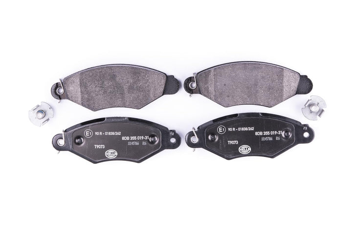 HELLA PAGID 8DB 355 019-311 Bremsbelagsatz - T9073 - Dicke/Stärke: 18mm - Bremssystem: Bosch - nicht