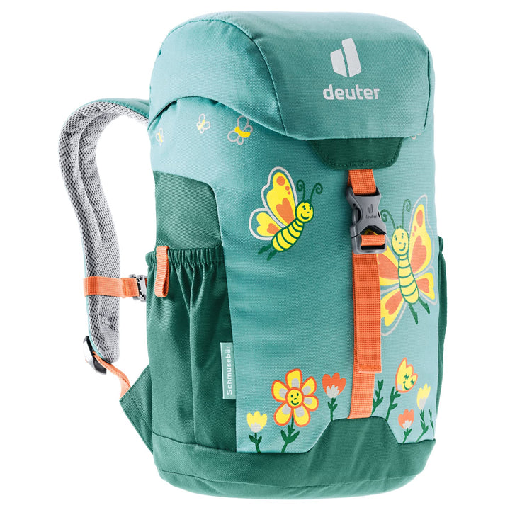 deuter Unisex Kinder Schmusebär Kinderrucksack (1er Pack) 8 L Dustblue-alpinegreen, 8 L Dustblue-alp