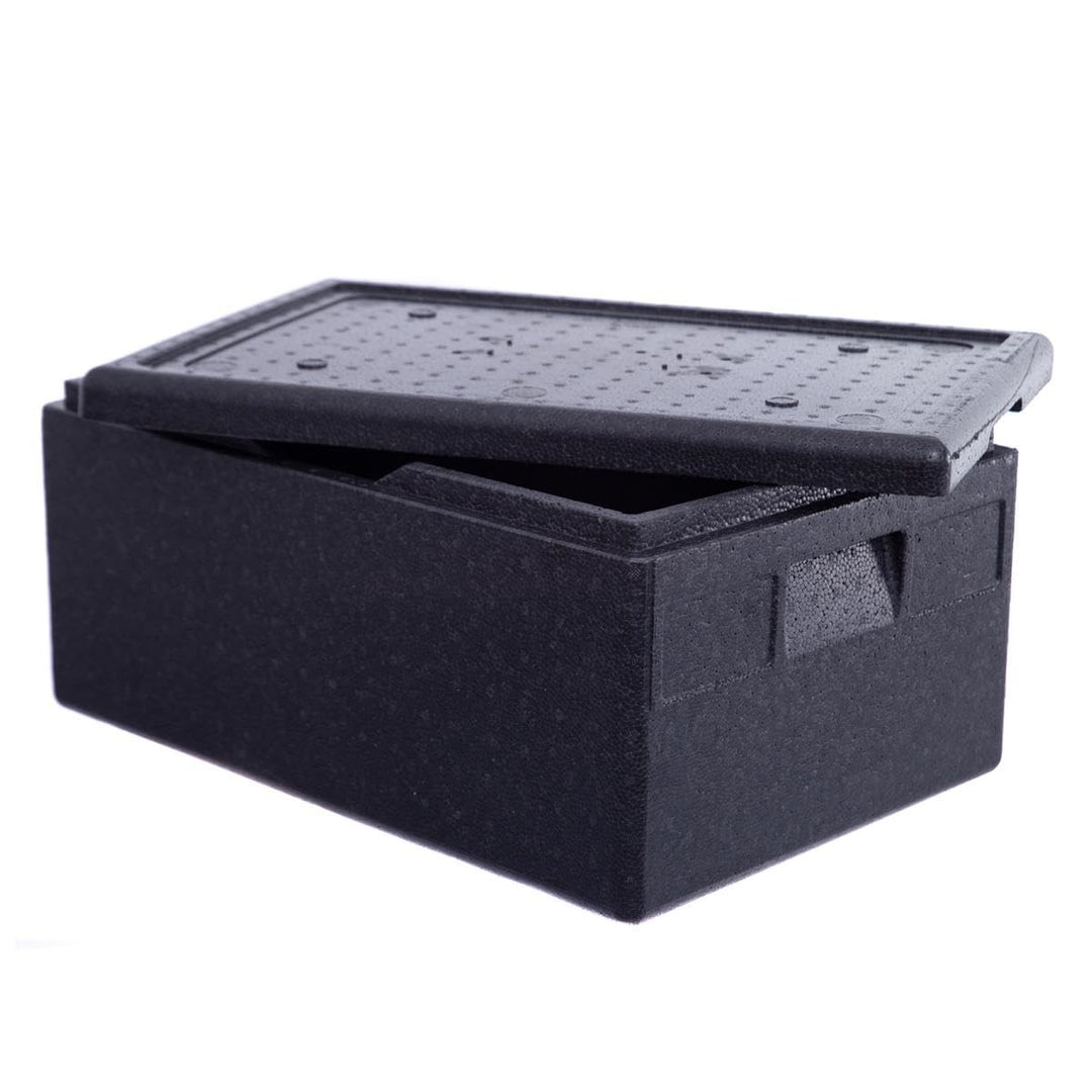 Allpax Thermobox 40 Liter - GN 1/1 mit Deckel - 60 x 40 x 26,5 cm - mit Griffmulden - Isolierbox, Kü