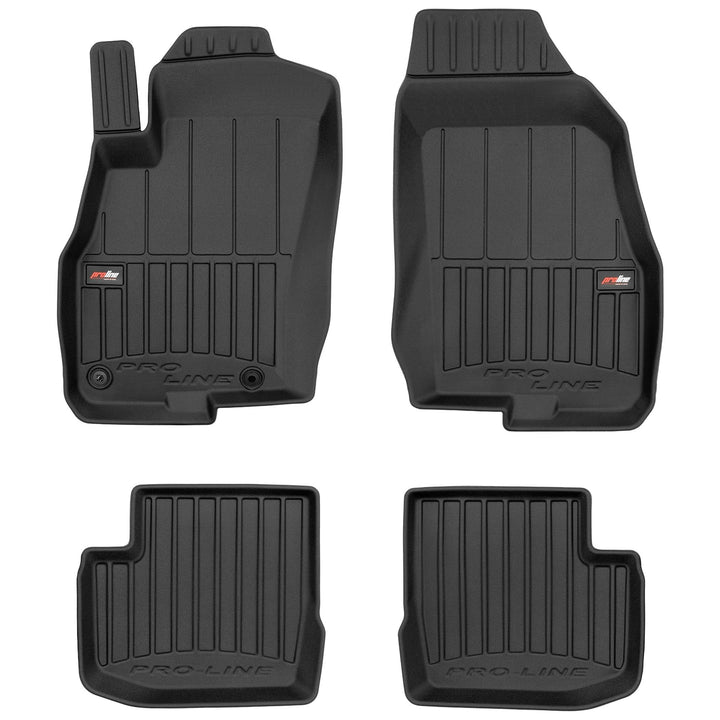 SMK Gummimatten Auto fussmatten Satz für FIAT Punto EVO 2009-2012 Erleben Sie einen neuen Standard d