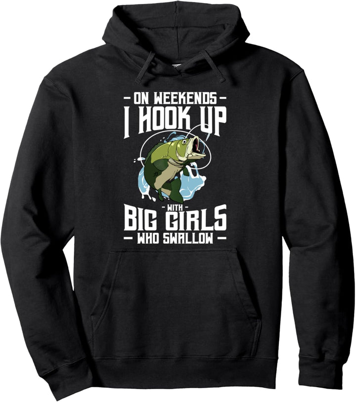 Angeln Angler Angler Fisch Fischen Wochenend Camping Pullover Hoodie