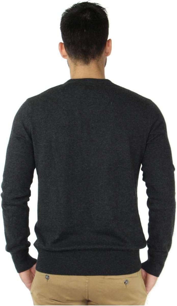 Schott NYC Herren Pullover S Grau, S Grau