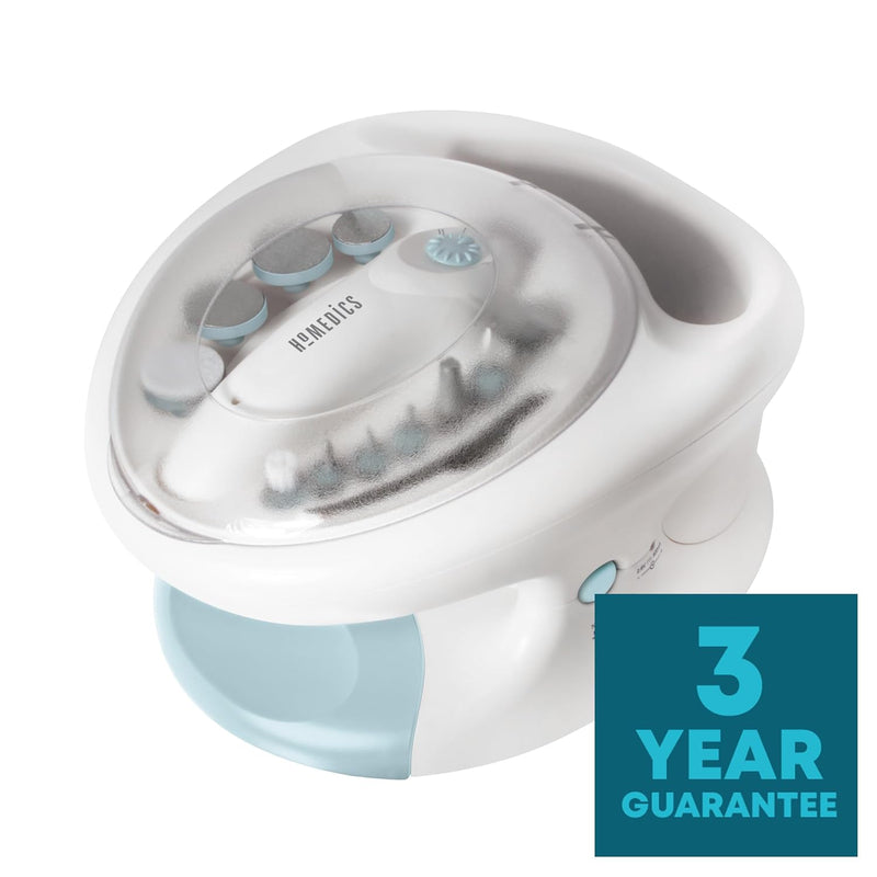 HoMedics Spa Luxus Maniküre-Set Elektrisch - Nagepflegeset für Maniküre & Pediküre, Perfekte Werkzeu