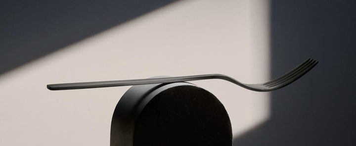 WMF Boston Black Besteckset, 24-teilig, 6 Speisen, Cromargan-Edelstahl mit polierter Oberfläche, spü